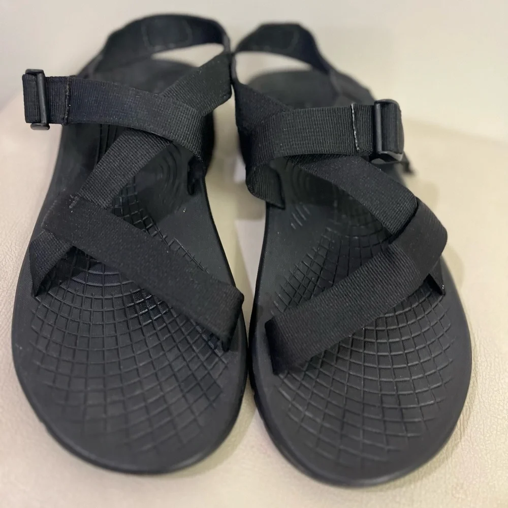 Chaco Black Men’s Hiking Hiker Strappy Sandals Shoes Size 12